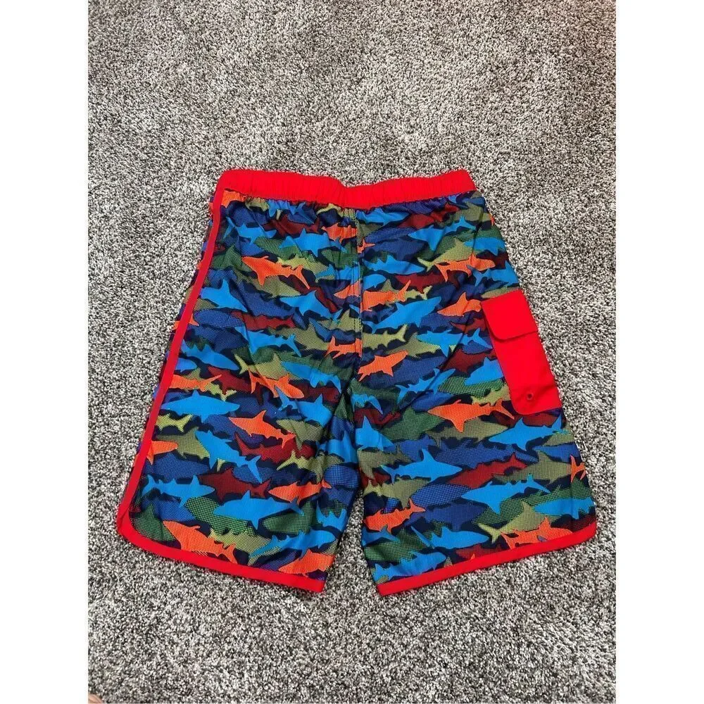 ‼️Sale‼️ Land’s End swim trunks size 14-16 slim C33-29